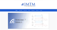 Desktop Screenshot of journalmtm.com