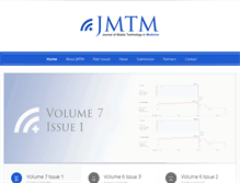 Tablet Screenshot of journalmtm.com